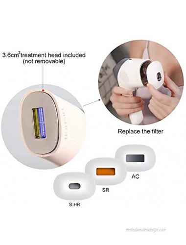 Ice Compress Laser Hair Removal for Women MiSMON Permanent IPL Hair Removal Device for Body Bikini Safe Home Use Professional Painless Intense Pulsed Light Hair Removal System