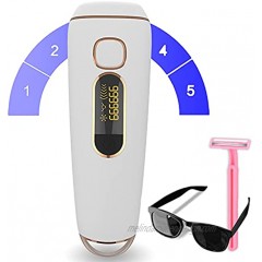 IPL Hair Removal for Women at Home Use Painless Permanent on Whole Body Facial Laser Hair Removal 999,999 Flashes