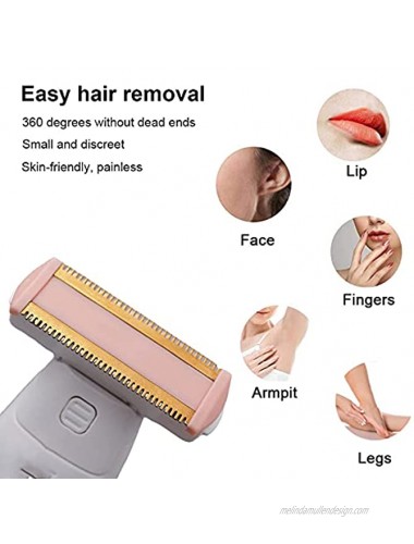 Body Ladies Shaver Replacement Heads Razor and Trimmer Blades Compatible with Perfect Finishing and Soft Touch Rechargeable Body Shaver Include 2 Cleaning Brush 1PCS