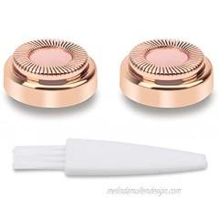Coldairsoap 2Pcs Facial Hair Remover Replacement Heads Generation 1 of Single Halo Hair Removal Tools for Women 18K Gold-Plated Rose Gold Hair Remover Epilators