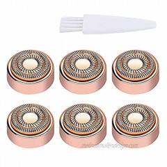 Color You 6PCS Facial Hair Remover Replacement Heads Generation 2 Double Halo Replacement Heads Finishing Touch Replacement Heads for Facial Hair Removal Not Fit Gen 1 Hair removal device