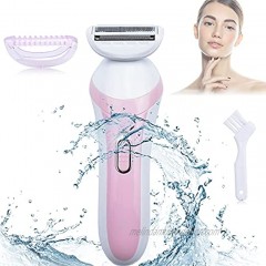 Electric Razor for Women Portable Electric Shaver for Women for Pubic Hair Bikini Trimmer Electric Razor for Women for Legs Body Hair Removal for Shaving Legs Bikini Line Arms and Underarms
