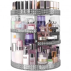 HEMTROY Rotating Makeup Organizer 360 Degree 7 Layers Adjustable Storage For Cosmetics,Perfume,Plus Size Large Capacity Cosmetic Storage Organizer Best for Bathroom,Countertop and Vanity Gray