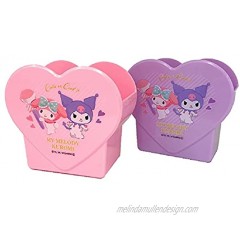 Sanrio My Melody Cosmetic Tools Holder Makeup Brushes Eyeliners and Mascaras 4.3in x 3.9in x 2in Set of 2 Holders