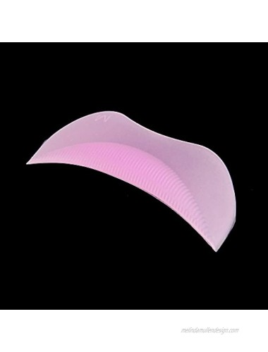 Beauty7 Silicone 5 Pairs Eyelash Curling Perming Curler Shield Pads Gasket False Eyelash Permanent Makeup Patches PINK