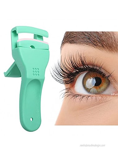 Boobeen Eyelash Curler Portable Eyelash Curler with Replacement Rubber Pad Create Curly Thick and Long Eyelashes in Seconds