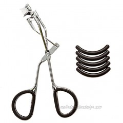 Eyelash Curler by Play Lash with 5 FREE eyelash curler Refill Pads The Best Eyelash Curler for all eye shapes and sizes