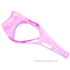ccHuDE 3 Pcs Pink Plastic Mascara Applicator Guide Tool Eyelash Comb Cosmetic Tool Makeup Eyelash Tool