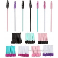 Glamlily Eyelash Mascara Wands for Extensions Disposable Eyebrow Spoolies 350 Pack