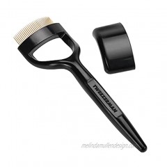 Tweezerman Eyelash Comb for Round Eyes Eyelash Brush Retouching Brush Premium LASHCOMB 60 Black