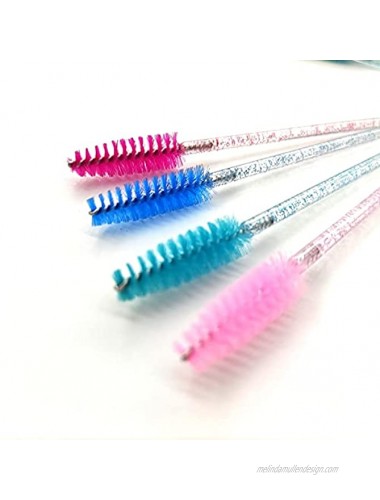 Xianglangsuccess Mascara Wands Disposable Eyelash Brushes Lash Spoolie Tool Brush Eye Tatti 30 50 100 100PCS