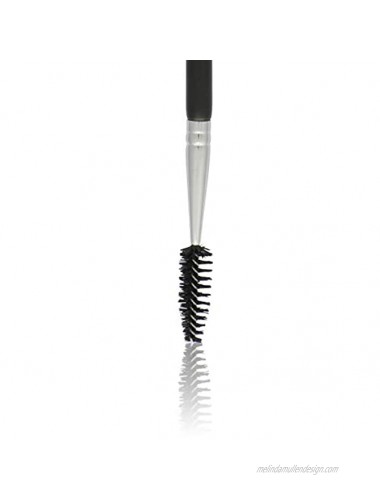 Angled Eyebrow Brush with Spoolie Beauty Junkees Duo Eye Brow Brush and Comb with Firm Thin Angle for Filler Tint Liner Definer Shaper Tamer Cruelty Free
