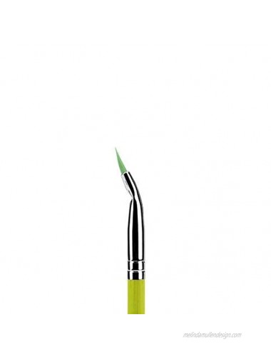 Bdellium Tools Professional Makeup Brush Green Bambu Series with Vegan Synthetic Bristles Bent Eyeliner 708