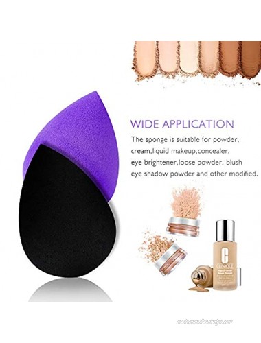 YEOTWIN Makeup Sponges Set Blender Beauty Cosmetics Tool Flawless Facial Powder Puff Foundation Sponge 003