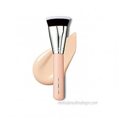 101S Foundation Makeup Brush Flat Top Face Perfect Liquidfoundation Blending Liquid Cream or Flawless Cosmetics Buffing Stippling Liquid Cream or Flawless Professional Premium Quality Synthetic Dense Bristles Cosmetic