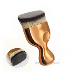 Flat Top Kabuki Foundation Makeup Brush for Face and body Perfect for Blending Liquid Foundation Cream or Flawless Powder Cosmetics Buffing Stippling Concealer