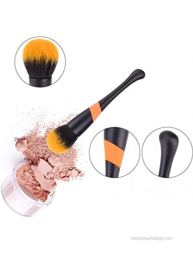 Large Mineral Powder Brush Tailpa Soft Fluffy Foundation Brush Kabuki Makeup Brush Professional Powder Brush and Blush Brush for Daily Makeup black