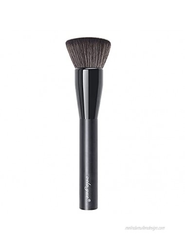 Vela.Yue Flat top Kabuki Makeup Brush for Powder Foundation Liquid Cream Blending Buffing Contouring Beauty Applicator