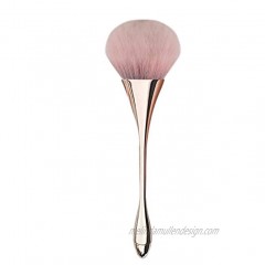 VICKYLEE Large Powder Mineral Brush,Foundation Makeup Brush,Powder Brush and Blush Brush for Women Gril Daily Makeup GOLD