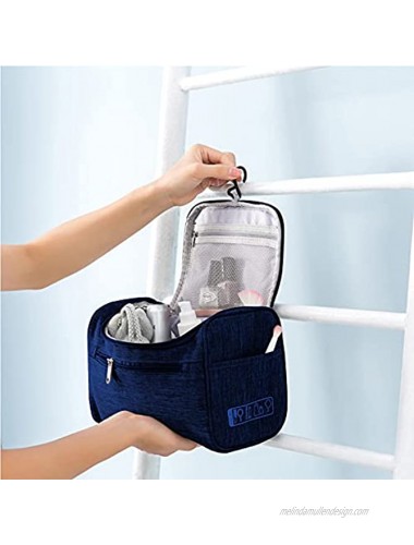 Toiletry Bag,AOVOLLY Hanging Travel Toiletry Bag for Women and Men Water-resistant Cosmetic Travel Bags with Handle and Hook,Makeup Organizer for Toiletries Cosmetics Brushes Bottle