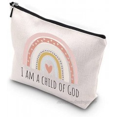 WCGXKO Religious Gift Goddaughter Gifts I am a Child of God First Communion Gifts Baptism Gifts for Godchild I am a Child of God