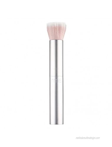RMS Beauty Skin2Skin Blush Brush Dual Technology & Ultra-Soft Bristles Ensure Right Amount of Color for Makeup Application Made with Synthetic Fibers Vegan & Cruelty-Free 1 Count