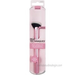Real Techniques Sheer Radiance Fan Makeup Brush for Highlighter + Powders 1 Count