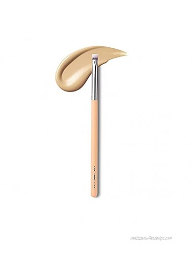 THE TOOL LAB 232 Spot Eraser Flat Top Face Blending Liquid Cream or Flawless Cosmetics Buffing Stippling- Premium Quality Synthetic Dense Bristles Cosmetic