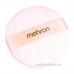 Mehron Makeup Round Professional Makeup Powder Puff 3.50"