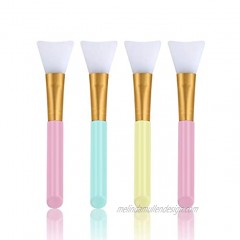 4PCS Silicone Face Mask Brushes Flexible Facial Brushes for Applicator the Skincare Products Body Lotion Applicator Tools