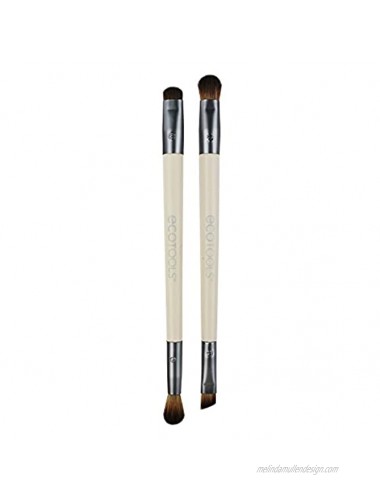 EcoTools Duo Eyeshadow Makeup Brush Set Define Blend & Smudge Set of 4 Brush Heads