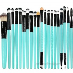 Makeup Brushes Pimoys Make up Brush Set 21 PCs Professional Face Eyeliner for Foundation Blush Concealer Eyeshadow Green