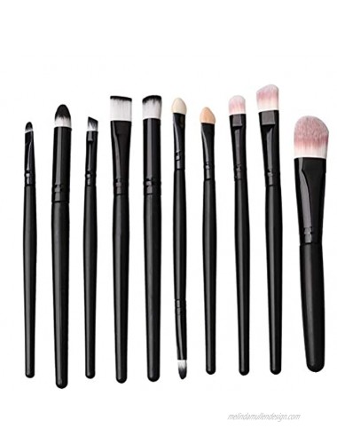 Makeup Brushes ZHIYE Make up Brush Set 21 PCs Professional Face Eyeliner for Foundation Blush Concealer Eyeshadow with Travel Black