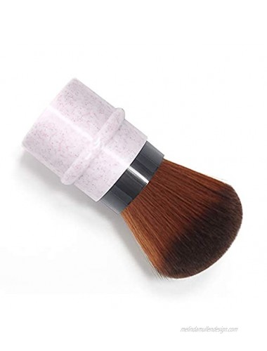 Pink Retractable Kabuki Brush Makeup Brush Foundation Travel Retractable Kabuki Brush Blush Brushes Move New Extensible Concealer Brushes Cosmetic Tool