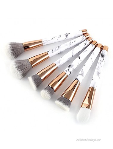 UNIMEIX Makeup Brushes 15 Pieces Makeup Brush Set Premium Face Eyeliner Blush Contour Foundation Cosmetic Brushes for Powder Liquid Cream