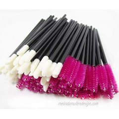 100 PCS Disposable Lip Brushes Mascara Wands Cosmetic Lipstick Wands Makeup Applicators Eyelash Brushes Tool Kits…