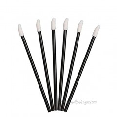 300 PCS Disposable Lip Brushes Kits Lipstick Gloss Wands Applicator Perfect Makeup Tool 300PCS Black