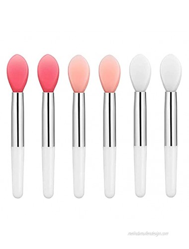 SALOCY Silicone Lip Brush,Lipstick Applicator Brushes,Makeup Brushes,9Pcs
