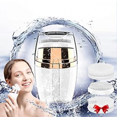 COOFO Facial Cleansing Brush 2021 Upgraded Sonic Electric Face Scrubber for Women Rechargeable Facial Scrub Brush Silicone Face Cleansing Brush