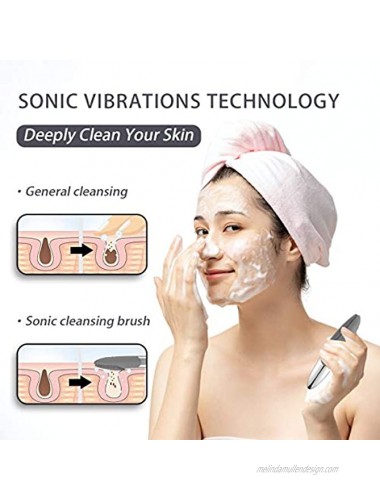 Facial Cleansing Brush 3-in-1 Electric Silicone Face Scrubber Sonic Facial Massager IPX7 Waterproof USB Rechargeble Face Scrubber Brush for Deep Cleanning Blackhead Remover ExfoliatingGray…