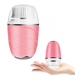 Facial Cleansing Brush，Face Wash Brush- Waterproof Face Cleanser Brush 3 Kinds of Brush Head Replacement Rechargeable Sonic Vibrating brush for Facial exfoliation Blackhead Deep makeup
