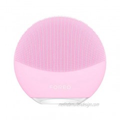 FOREO LUNA mini 3 Smart Silicone Electric Facial Cleansing Brush for All Skin Types Pearl Pink