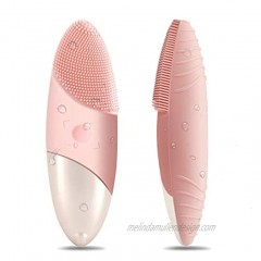 Multi-function Sonic Facial Cleansing Brush Wireless Charging Face Brush Waterproof 108℉ Spa Massage Facial Brushes for Deep Cleaning and Exfoliating Face Scrubber Unclog Pores and Blackheads