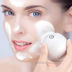 Overclocking Vibration New Sonic Vibrating Facial Cleansing Brush 3 Brush Heads with 3 Modes Waterproof Smart Timer Wireless Charging for Face Cleaning