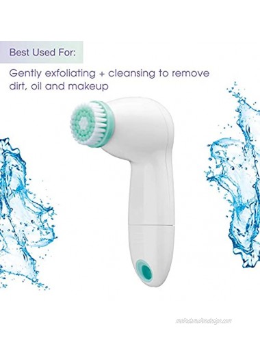 True Glow by Conair Battery Operated Facial Cleansing Brush