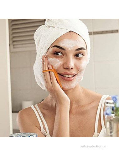 Face Scrubber,Massage Scrubber Pad,Soft Silicone Facial Cleansing Brush Pad Exfoliator Scrub for Massage,Facial Cleansing Brush Multi-colored