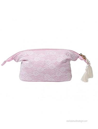 Essential Oil Storage Bag for 10-16 5ml 10ml 15ml Bottles Lace Travel Carrying Bag for Essential Oils Pink