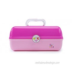 Caboodles On-the-go Girl Forever Fun X-large Cosmetic Organizer Make-up & Accessory Case Pink Over Rose 1 count