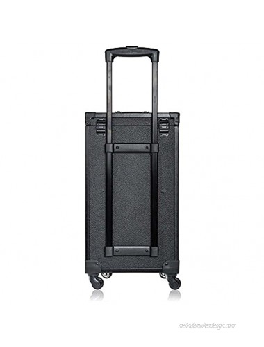 SHANY REBEL Series – Pro Makeup Artists Multifunction Cosmetics Trolley Train Case – Large Knight