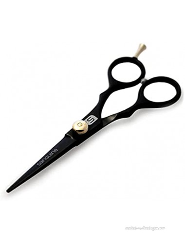 Professional Moustache Scissors and Beard Trimming Scissors Extremely Sharp 5 13cm Black